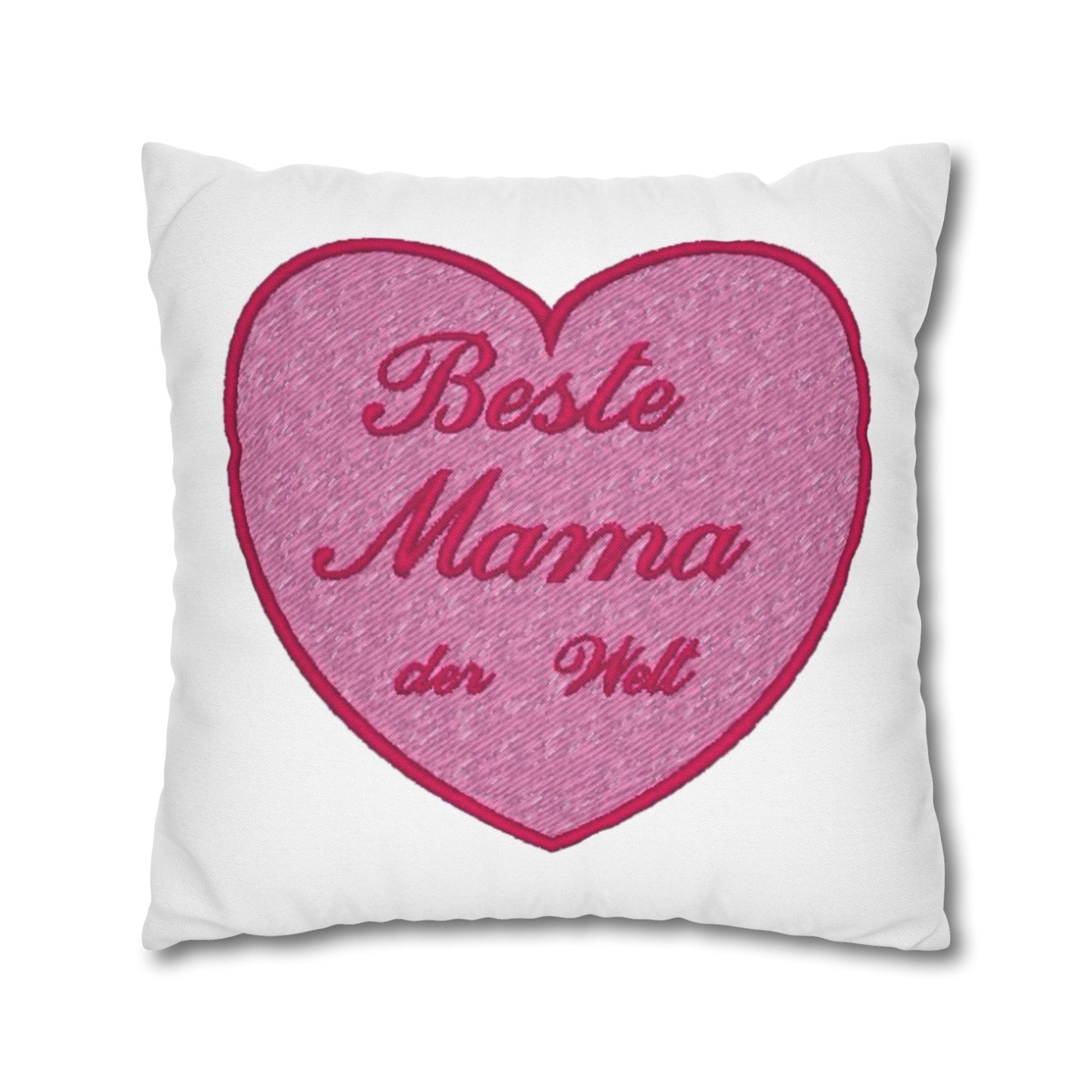 Beste Mama Kissen - Polyester Kissen für die beste Mama