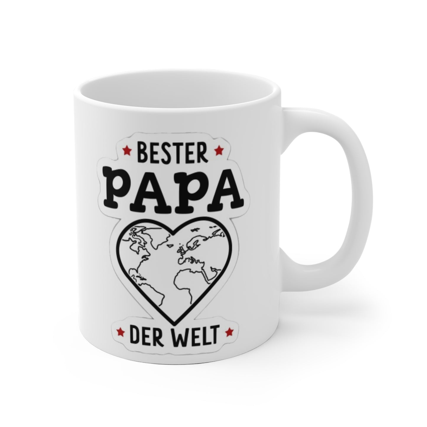 Bester Papa der Welt Kaffeetasse (0,33 ml)- Vatertagsgeschenk