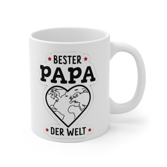 Best Dad in the World Coffee Mug (0.33 ml) - Father's Day Gift