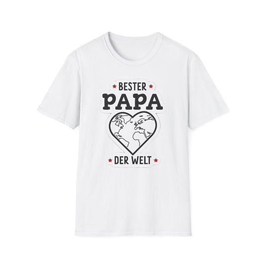 Bester Papa auf der Welt Tshirt - Vatertagsgeschenk