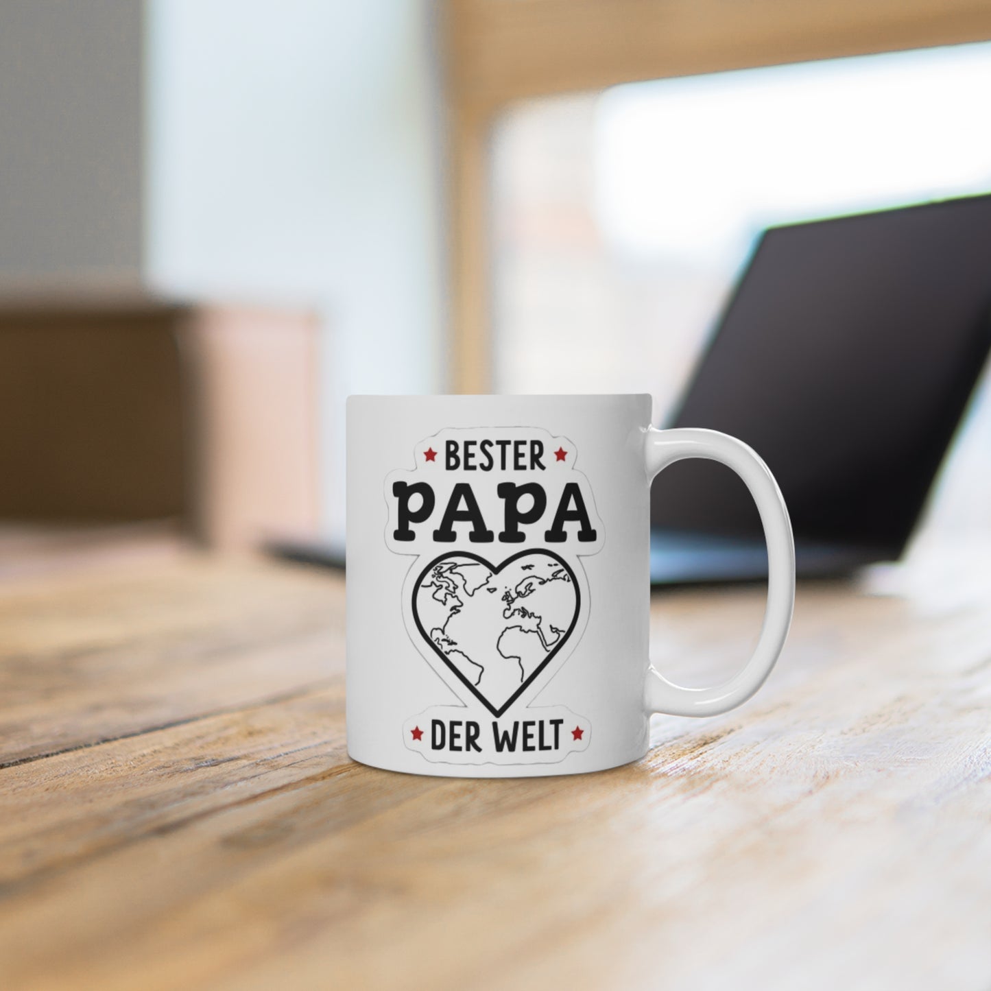 Bester Papa der Welt Kaffeetasse (0,33 ml)- Vatertagsgeschenk