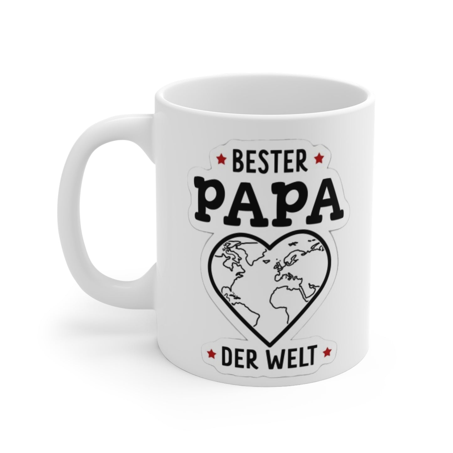 Bester Papa der Welt Kaffeetasse (0,33 ml)- Vatertagsgeschenk