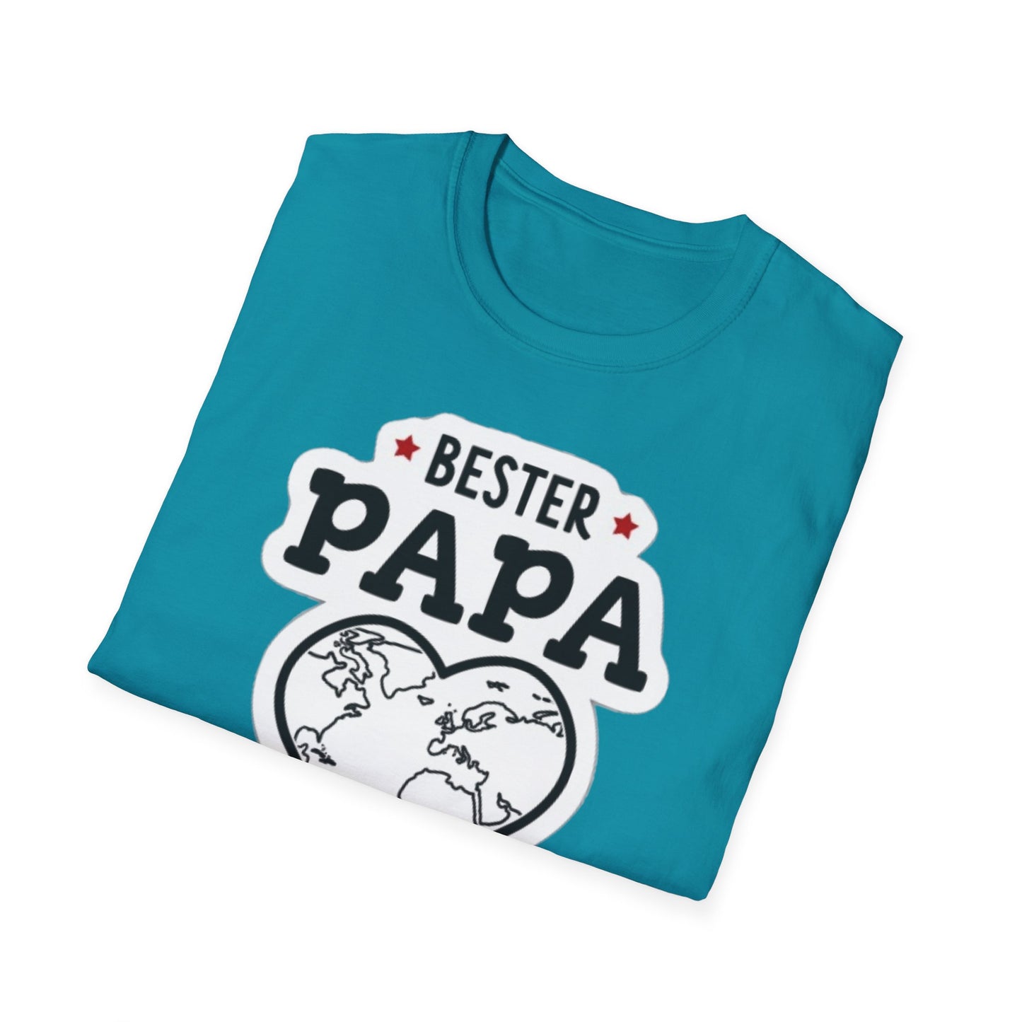 Bester Papa auf der Welt Tshirt - Vatertagsgeschenk