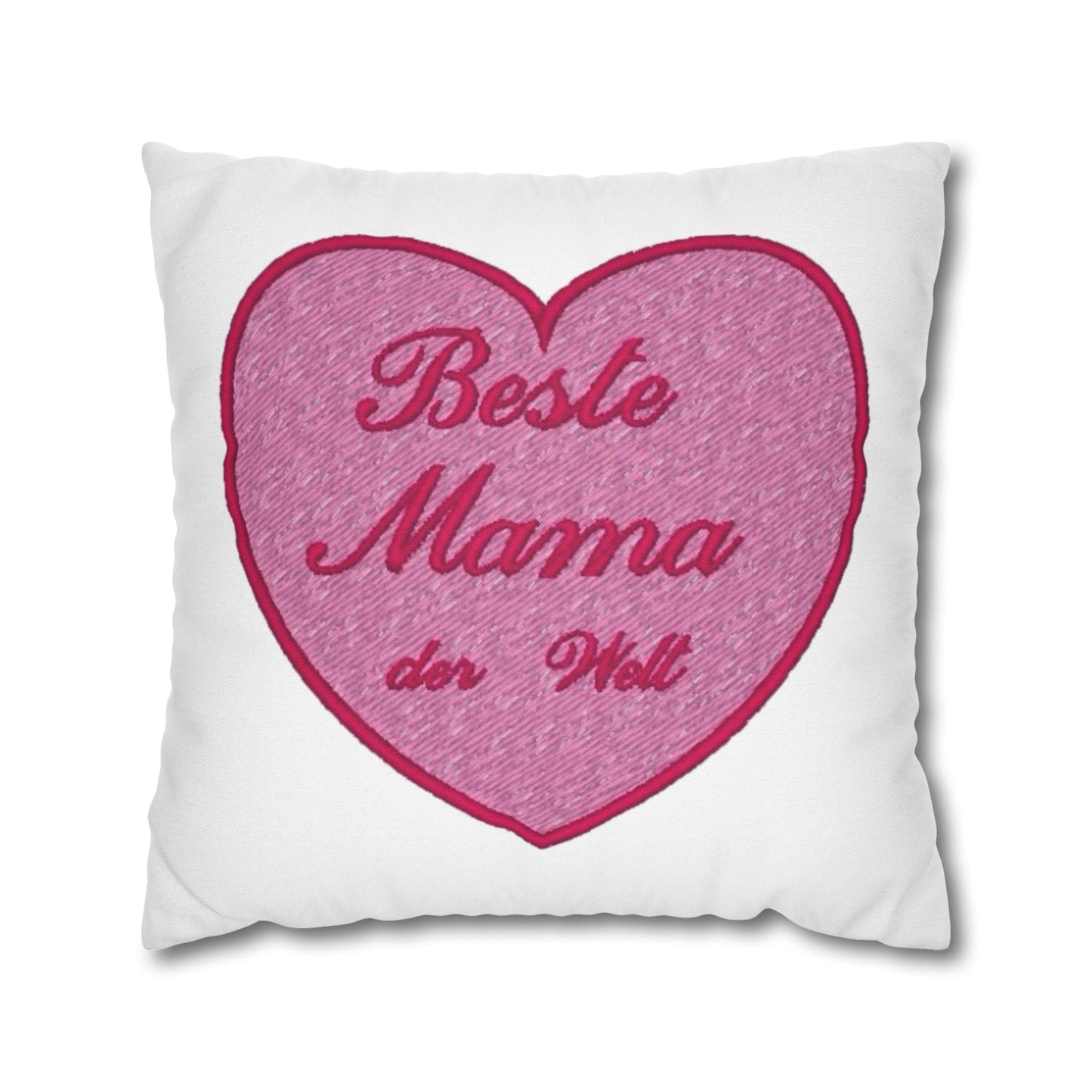 Beste Mama Kissen - Polyester Kissen für die beste Mama