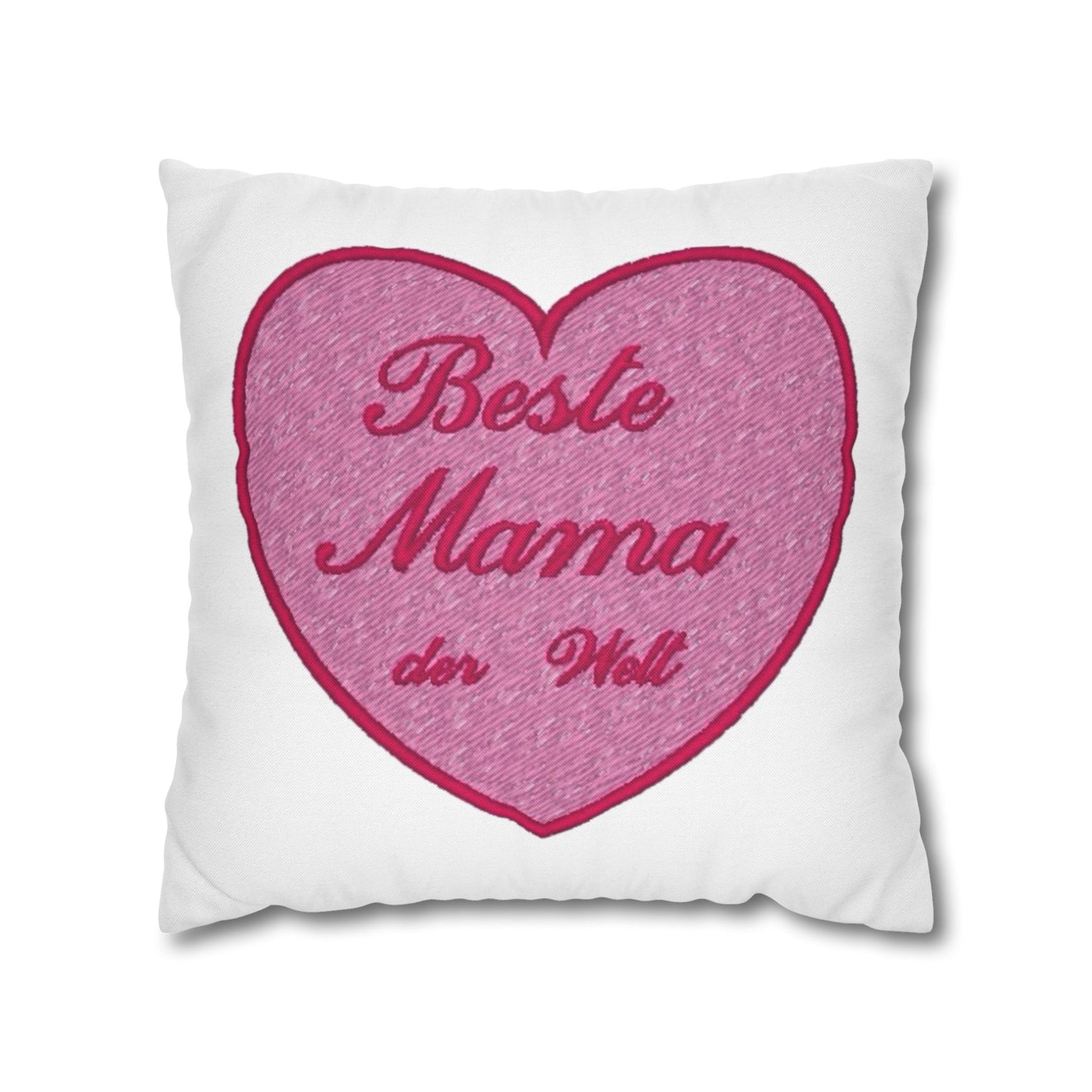 Beste Mama Kissen - Polyester Kissen für die beste Mama