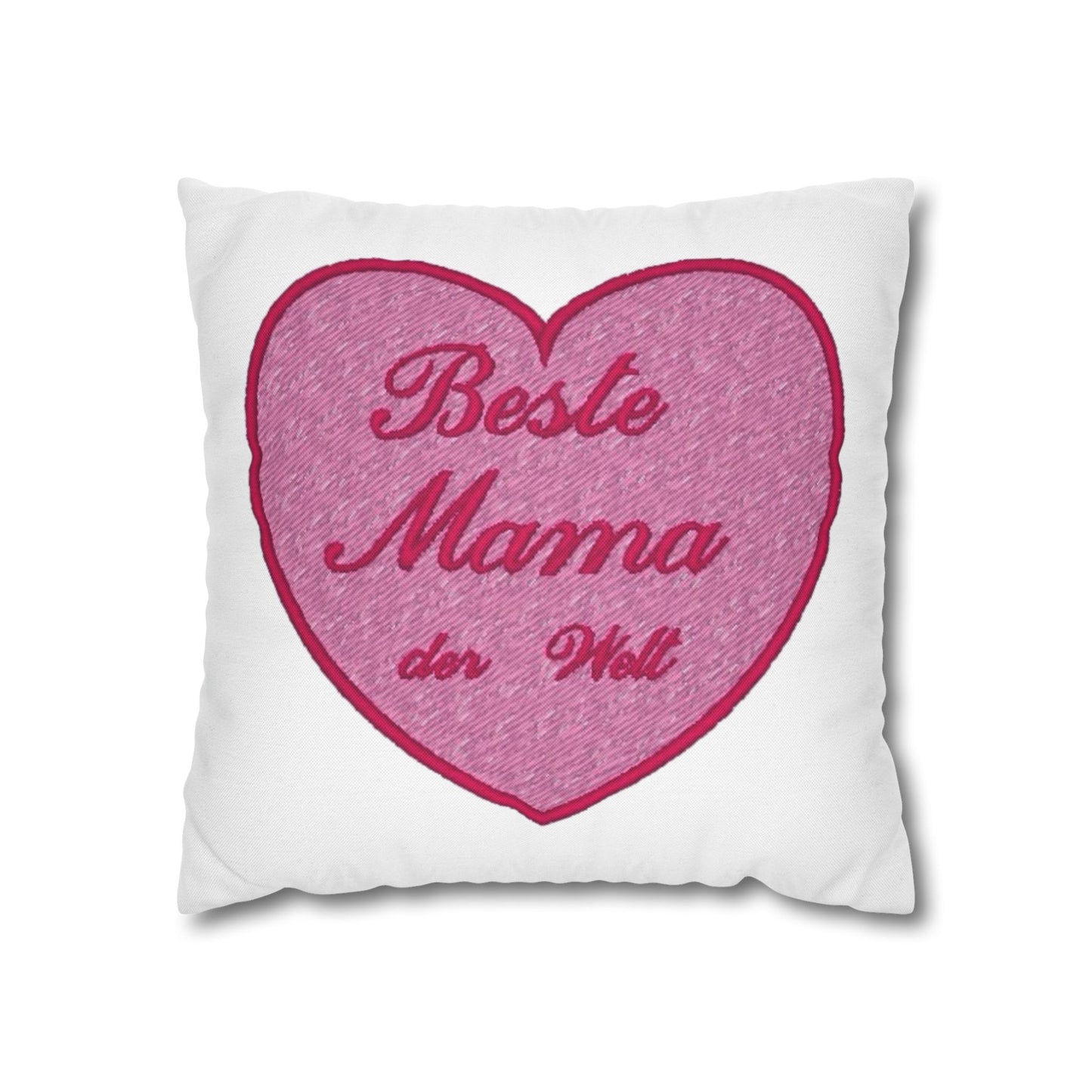 Beste Mama Kissen - Polyester Kissen für die beste Mama