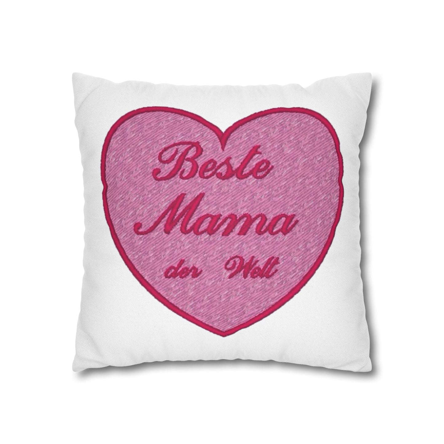 Beste Mama Kissen - Polyester Kissen für die beste Mama